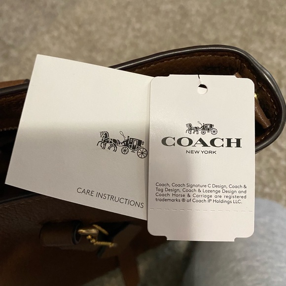 Coach Leather Tote - Picture 5 of 6